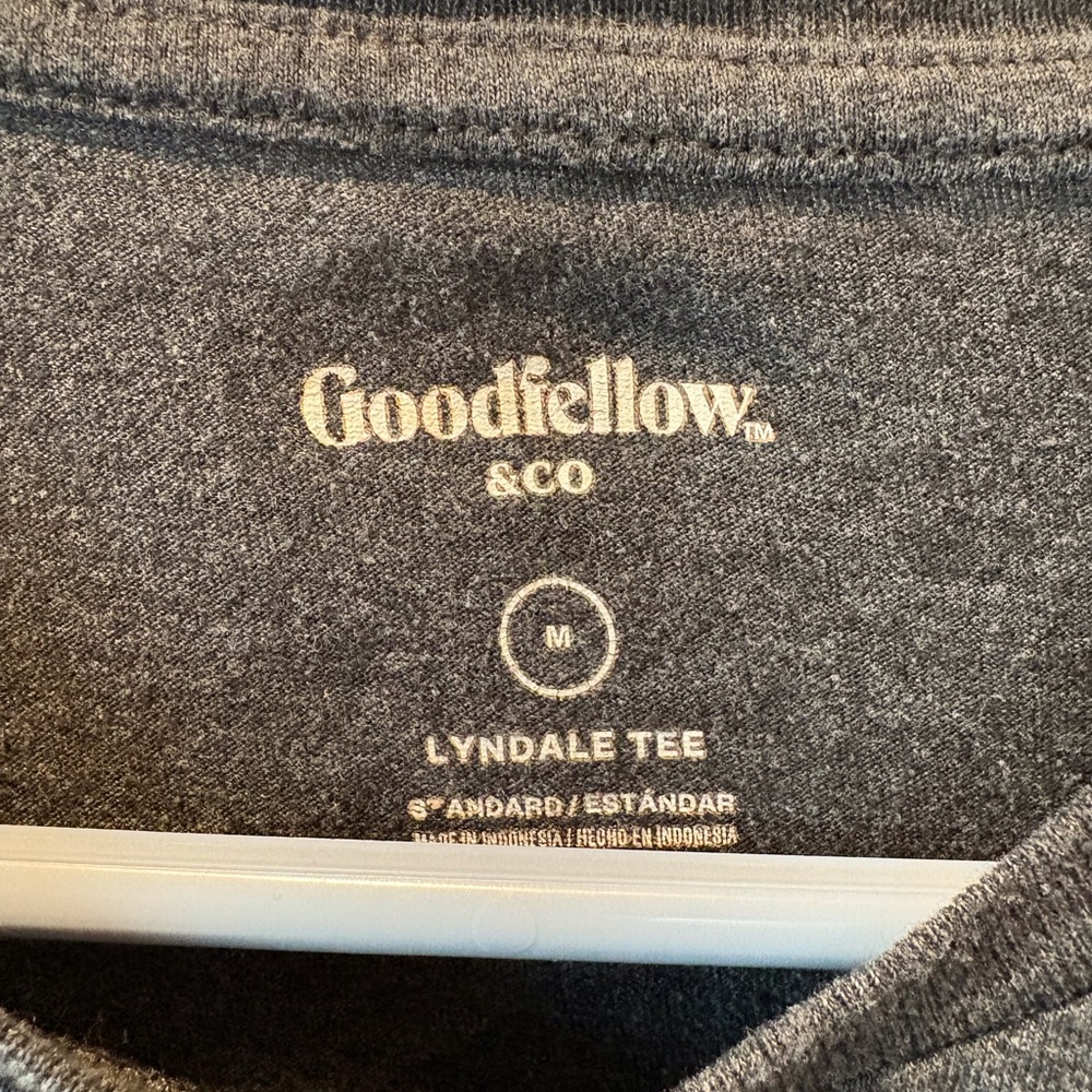 Goodfellow & Co Dark Gray Lyndale Tee